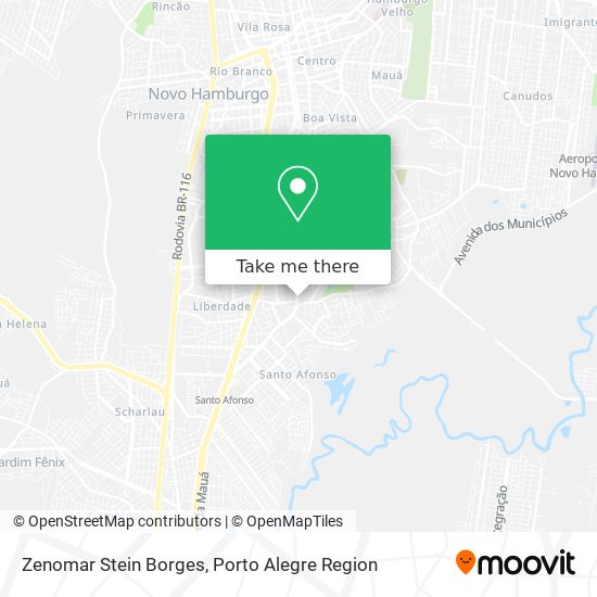Zenomar Stein Borges map