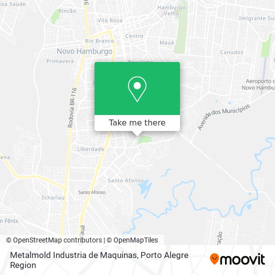 Metalmold Industria de Maquinas map