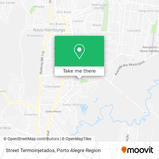 Street Termoinjetados map