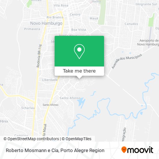 Roberto Mosmann e Cia map