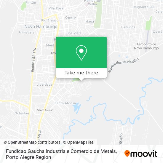 Fundicao Gaucha Industria e Comercio de Metais map