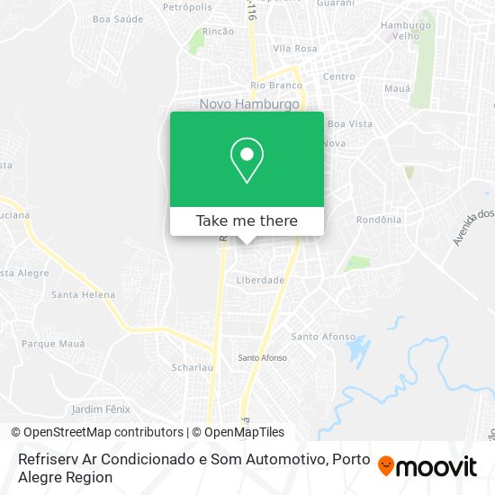 Refriserv Ar Condicionado e Som Automotivo map