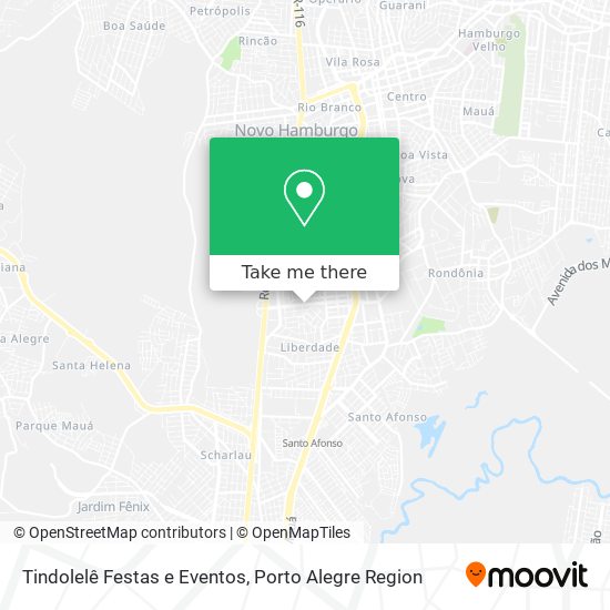 Tindolelê Festas e Eventos map