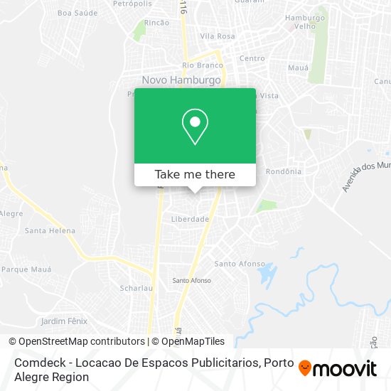 Comdeck - Locacao De Espacos Publicitarios map
