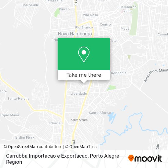 Carrubba Importacao e Exportacao map