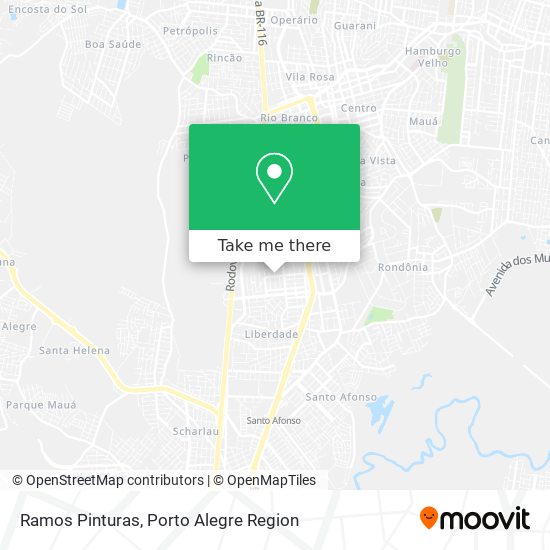 Ramos Pinturas map
