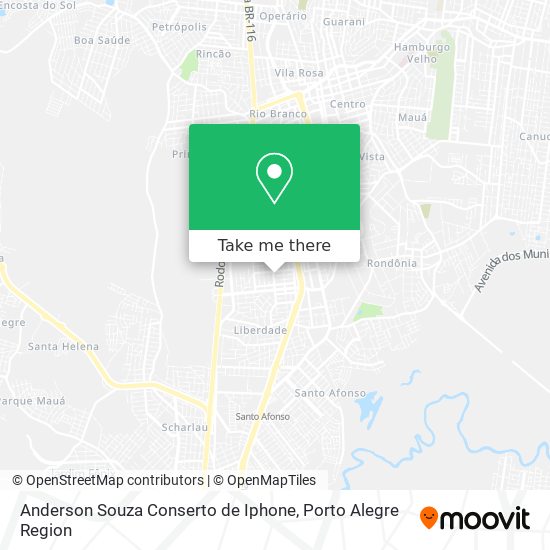 Anderson Souza Conserto de Iphone map