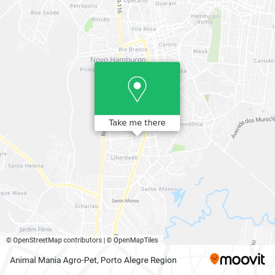 Mapa Animal Mania Agro-Pet