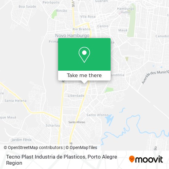 Tecno Plast Industria de Plasticos map