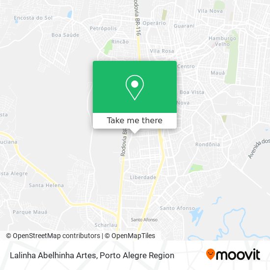 Lalinha Abelhinha Artes map