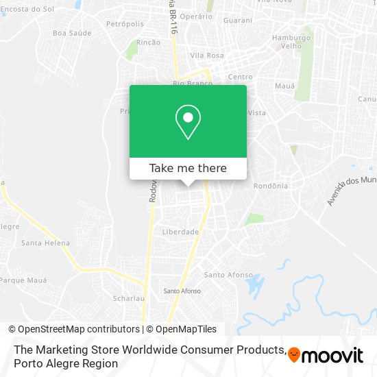 Mapa The Marketing Store Worldwide Consumer Products