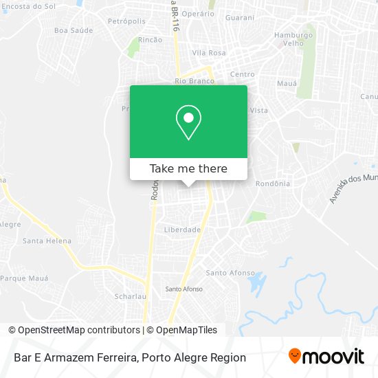 Bar E Armazem Ferreira map