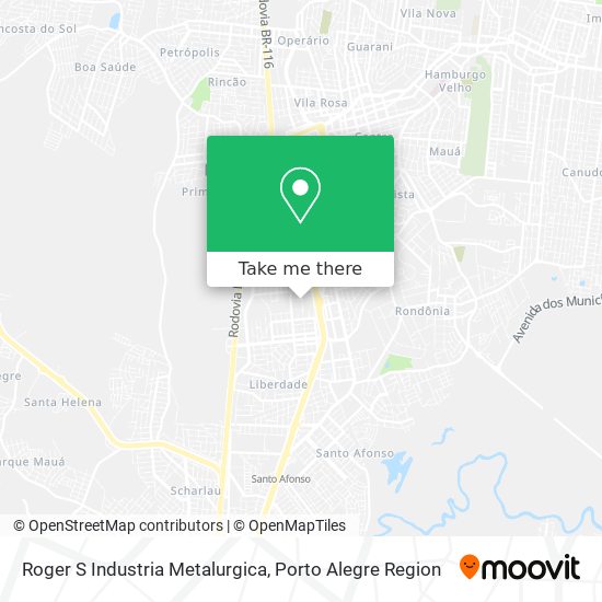 Mapa Roger S Industria Metalurgica