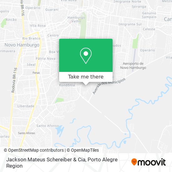 Jackson Mateus Schereiber & Cia map