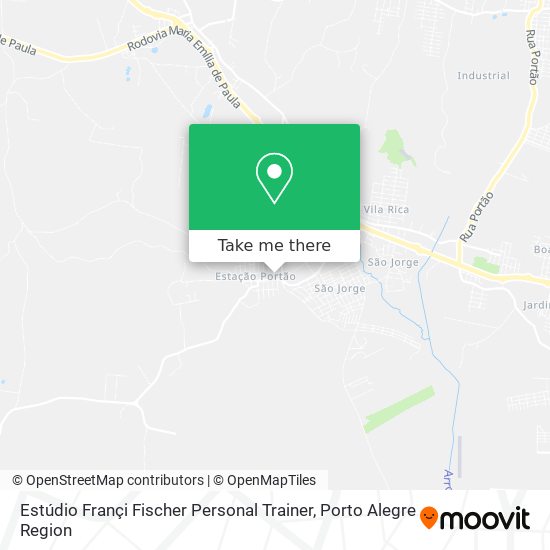 Estúdio Françi Fischer Personal Trainer map