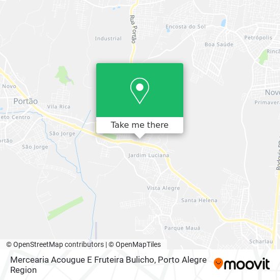 Mercearia Acougue E Fruteira Bulicho map