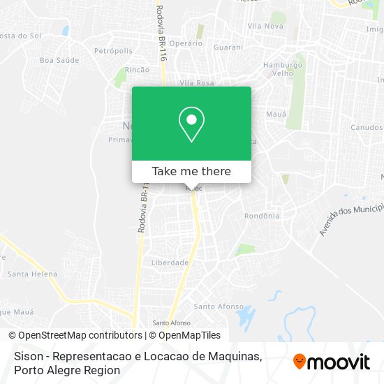 Mapa Sison - Representacao e Locacao de Maquinas