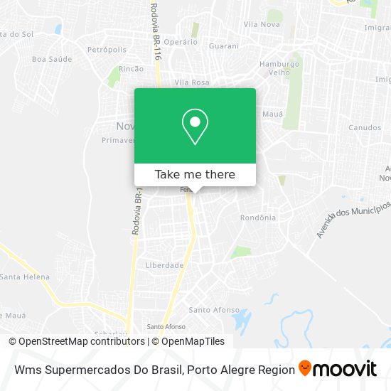 Wms Supermercados Do Brasil map