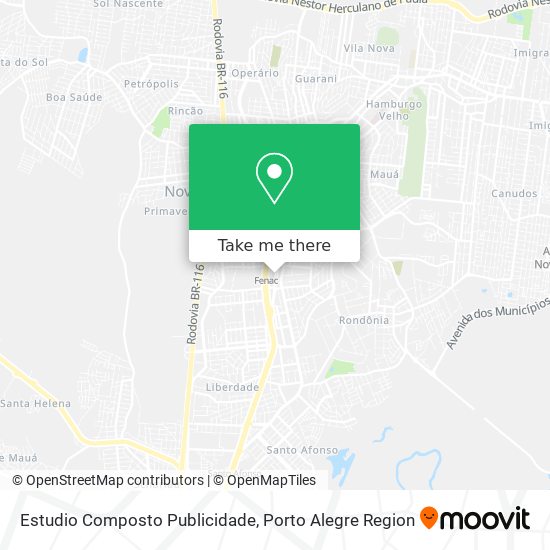 Estudio Composto Publicidade map