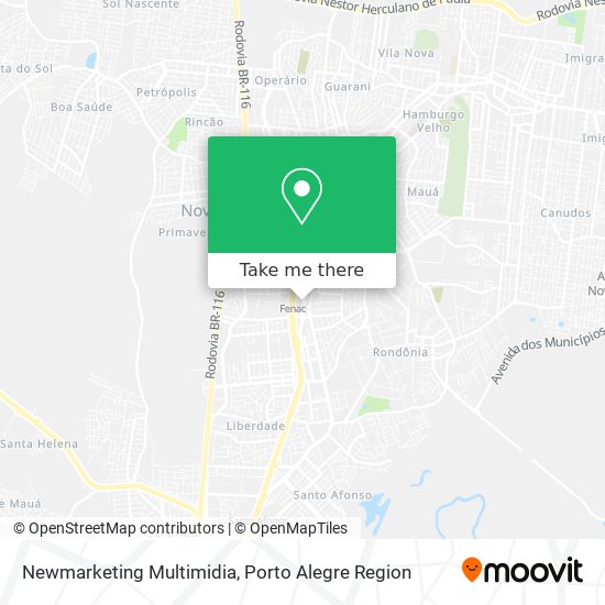 Mapa Newmarketing Multimidia