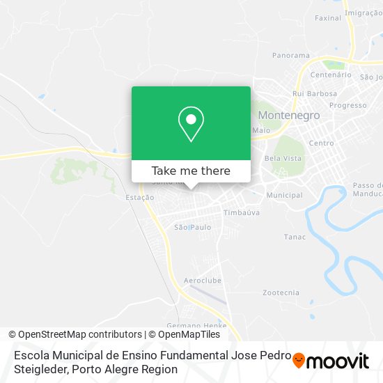 Escola Municipal de Ensino Fundamental Jose Pedro Steigleder map