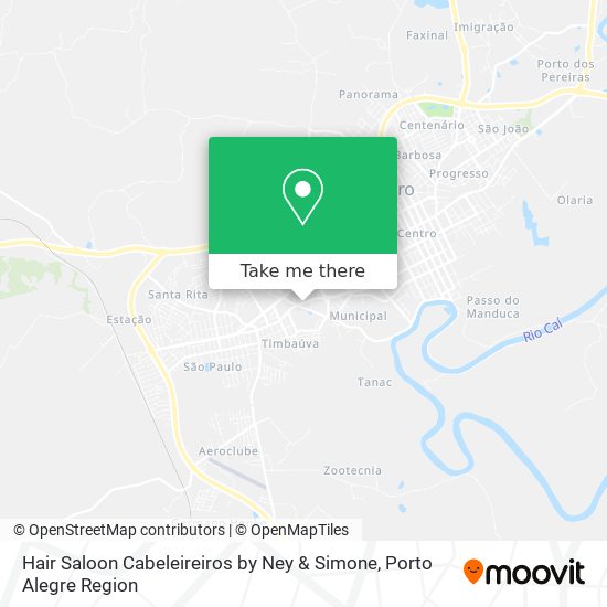 Hair Saloon Cabeleireiros by Ney & Simone map