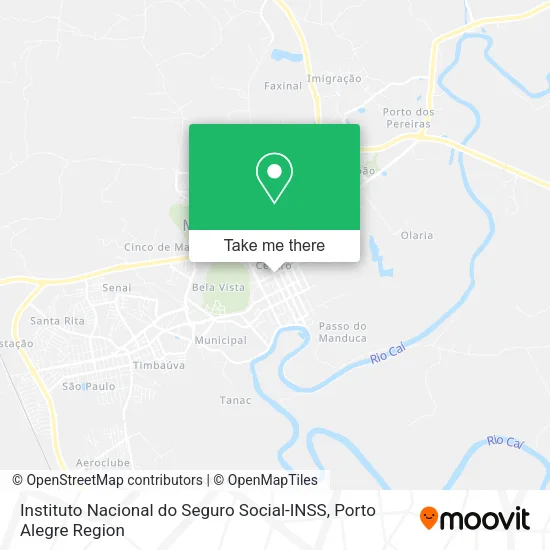 Mapa Instituto Nacional do Seguro Social-INSS