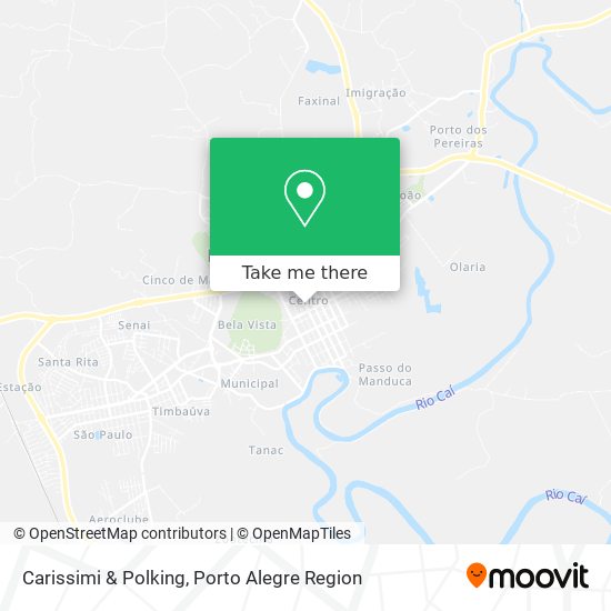 Carissimi & Polking map