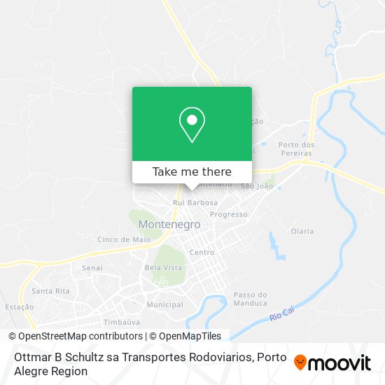 Ottmar B Schultz sa Transportes Rodoviarios map