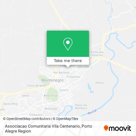 Associacao Comunitaria Vila Centenario map