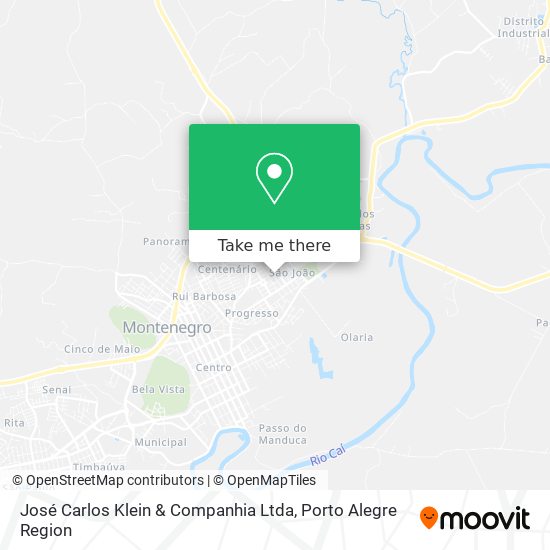 José Carlos Klein & Companhia Ltda map