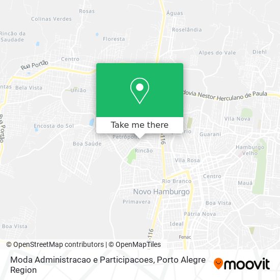 Moda Administracao e Participacoes map