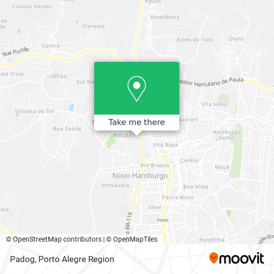 Padog map