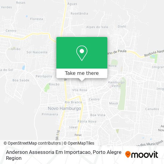 Anderson Assessoria Em Importacao map