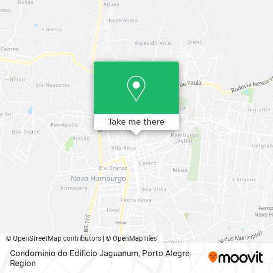 Condominio do Edificio Jaguanum map