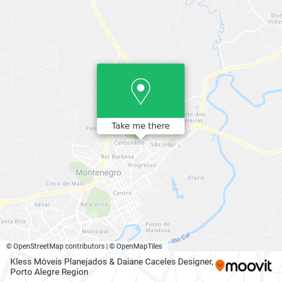 Kless Móveis Planejados & Daiane Caceles Designer map