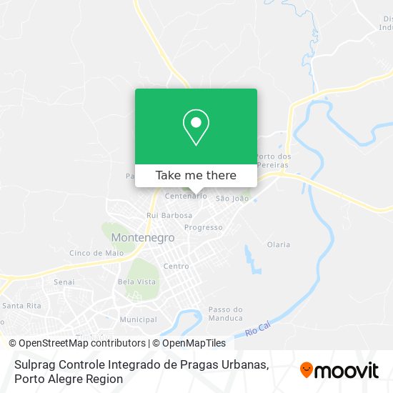 Sulprag Controle Integrado de Pragas Urbanas map