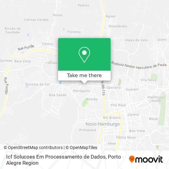 Mapa Icf Solucoes Em Processamento de Dados