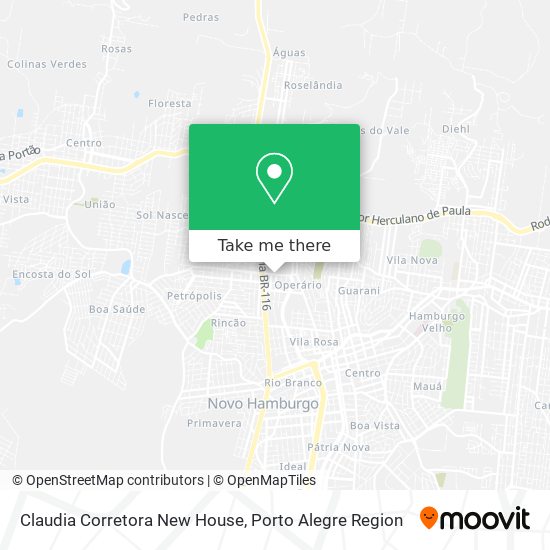 Claudia Corretora New House map