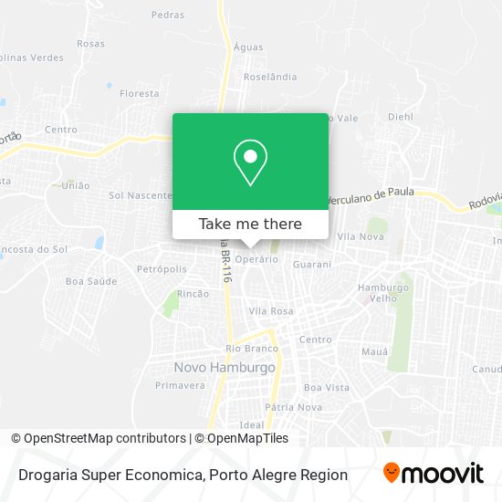 Drogaria Super Economica map