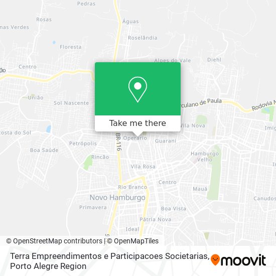 Terra Empreendimentos e Participacoes Societarias map