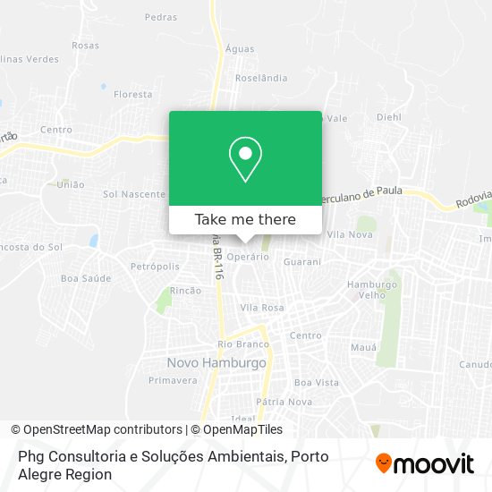 Phg Consultoria e Soluções Ambientais map