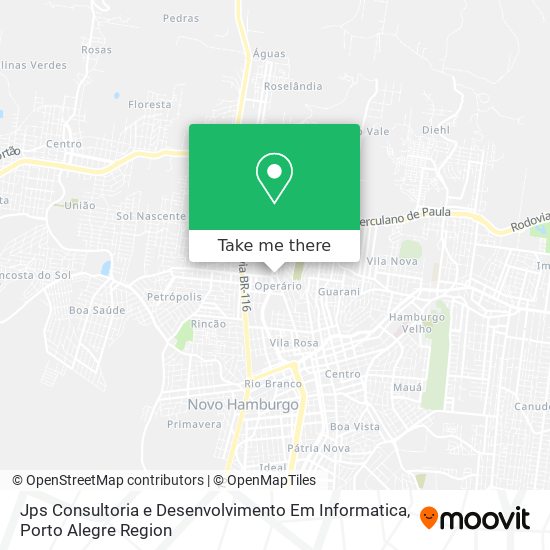 Jps Consultoria e Desenvolvimento Em Informatica map