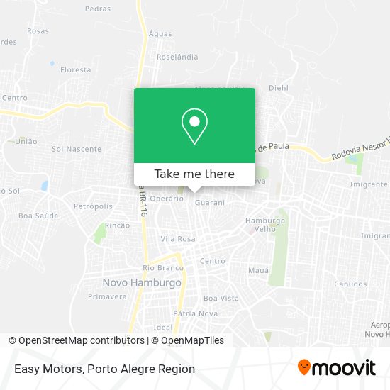 Mapa Easy Motors