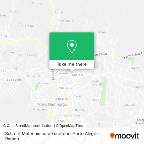 Schmitt Materiais para Escritório map