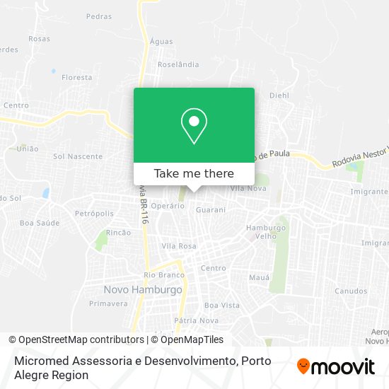 Micromed Assessoria e Desenvolvimento map