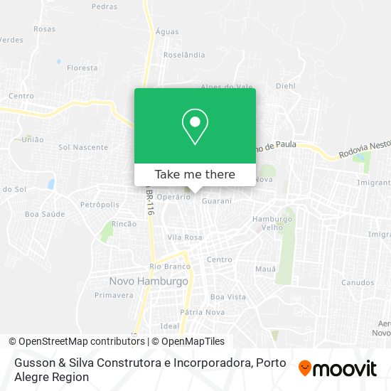 Gusson & Silva Construtora e Incorporadora map