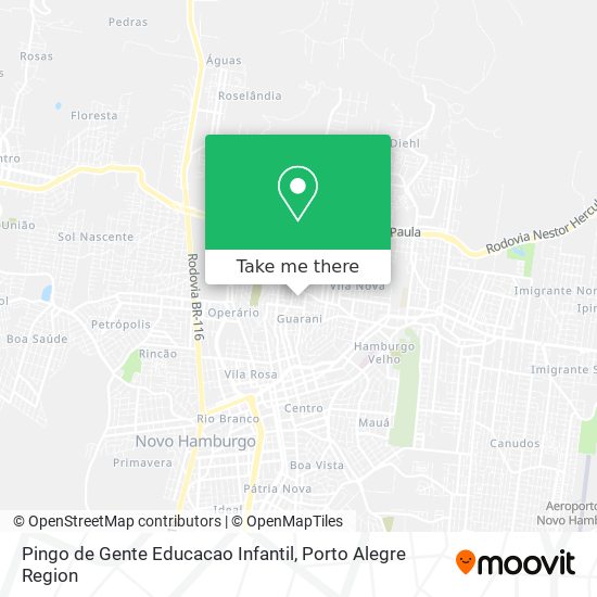 Pingo de Gente Educacao Infantil map
