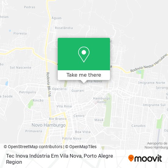 Tec Inova Indústria Em Vila Nova map