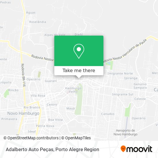 Adalberto Auto Peças map